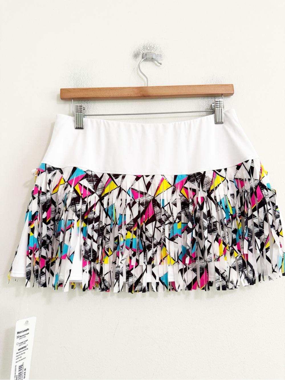 Lucky In Love Fringe Tennis Skirt NWT - Picture 3 of 11
